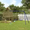 Image de vidaXL Aire de jeux d'extérieur bois de pin imprégné
