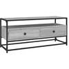 Image de vidaXL Meuble TV sonoma gris 100x35x45 cm bois d'ingénierie