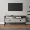 Image de vidaXL Meuble TV sonoma gris 100x35x45 cm bois d'ingénierie