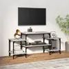 Image de vidaXL Meuble TV Sonoma gris 117x35x52 cm Bois d'ingénierie