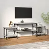 Image de vidaXL Meuble TV Sonoma gris 157x35x52 cm bois d'ingénierie