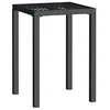 Image de vidaXL Tuintafel 50x50x72 cm staal antracietkleurig