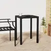Image de vidaXL Table de jardin anthracite 50x50x72 cm acier