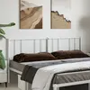 Image de vidaXL Tête de lit de remplacement métal blanc 200 cm