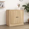 Image de vidaXL Buffet chêne sonoma 70x35,5x67,5 cm bois d'ingénierie