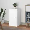 Image de vidaXL Buffet blanc 37,5x35,5x67,5 cm bois d'ingénierie
