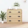 Image de vidaXL Buffet chêne sonoma 70x35,5x67,5 cm bois d'ingénierie