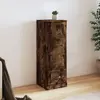 Image de vidaXL Buffet haut chêne fumé 36x35,5x103,5 cm bois d'ingénierie