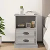 Image de vidaXL Table de chevet sonoma gris 43x36x60 cm