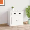 Image de vidaXL Buffet blanc 70x35,5x67,5 cm bois d'ingénierie
