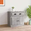 Image de vidaXL Buffet sonoma gris 70x35,5x67,5 cm bois d'ingénierie