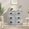 Image de vidaXL Buffet gris béton 70x35,5x67,5 cm bois d'ingénierie