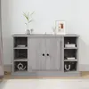 Image de vidaXL Buffet Sonoma gris 100x35,5x60 cm Bois d'ingénierie