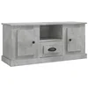 Image de vidaXL Tv-meubel 100x35,5x45 cm bewerkt hout betongrijs
