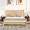 Image de vidaXL Tables de chevet 2 pcs chêne fumé 44x35x45 cm bois d'ingénierie