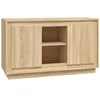 Image de vidaXL Buffet chêne sonoma 102x35x60 cm bois d'ingénierie
