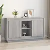Image de vidaXL Buffet sonoma gris 102x35x60 cm bois d'ingénierie