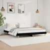 Image de vidaXL Cadre de lit sans matelas noir 120x200 cm