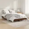 Image de vidaXL Cadre de lit sans matelas chêne marron 120x190 cm