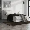 Image de vidaXL Cadre de lit sans matelas sonoma gris 90x200 cm