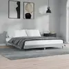 Image de vidaXL Cadre de lit sans matelas sonoma gris 140x200 cm