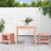 Image de vidaXL Ensemble de bistrot de jardin 3 pcs bois massif Douglas