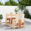 Image de vidaXL Ensemble de bar de jardin 5 pcs bois de pin massif