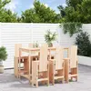 Image de vidaXL Ensemble de bar de jardin 7 pcs Bois de pin massif