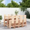 Image de vidaXL Ensemble de bar de jardin 9 pcs Bois de pin massif