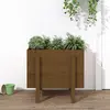 Image de vidaXL Jardinière marron miel 62x50x57 cm bois massif de pin