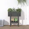 Image de vidaXL Jardinière gris 62x30x69 cm bois massif de pin