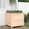Image de vidaXL Jardinière 82,5x82,5x78 cm bois de pin massif