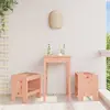 Image de vidaXL Tabourets de jardin lot de 2 40x36x45 cm bois massif Douglas