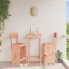 Image de vidaXL Tabourets de bar lot de 2 40x48,5x115,5 cm bois massif douglas