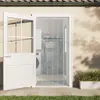 Image de vidaXL Rideau de porte transparent 300 mmx2,6 mm 10 m PVC