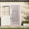 Image de vidaXL Rideau de porte transparent 300 mmx2,6 mm 10 m PVC