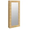 Image de vidaXL Armoire à bijoux avec miroir murale 30 x 8,5 x 67 cm
