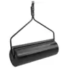 Image de vidaXL Rouleau à gazon à pousser de jardin noir 63 L fer