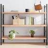 Image de vidaXL Étagère murale marron clair bois chêne massif traité