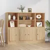 Image de vidaXL Buffets 3 pcs chêne sonoma bois d'ingénierie