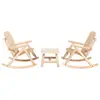 Image de vidaXL Ensemble de salon de jardin 3 pcs bois massif d'épicéa