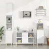 Image de vidaXL Ensemble de meubles salle de bain 3 pcs blanc bois d'ingénierie