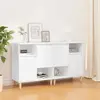 Image de vidaXL Buffets 2 pcs blanc 60x35x70 cm bois d'ingénierie