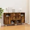 Image de vidaXL Buffets 2 pcs chêne fumé 60x35x70 cm bois d'ingénierie
