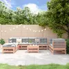 Image de vidaXL Salon de jardin 9 pcs bois massif douglas