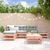 Image de vidaXL Salon de jardin 6 pcs bois massif douglas