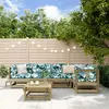 Image de vidaXL Salon de jardin 6 pcs bois de pin imprégné