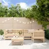 Image de vidaXL Salon de jardin 6 pcs Bois de pin massif