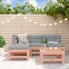 Image de vidaXL Salon de jardin 5 pcs bois massif douglas