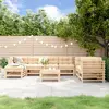 Image de vidaXL Salon de jardin 8 pcs Bois de pin massif